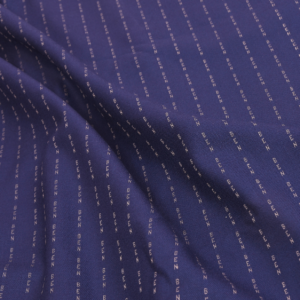 Bespoke Name Letters Woven Suit Fabric