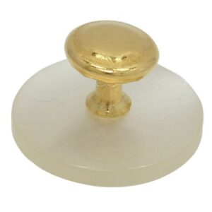 Rounded Small Gold | Collar Buttons