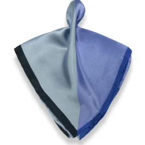 ANPKTSQ4-1-5A-Blue | Silk Pocket Square