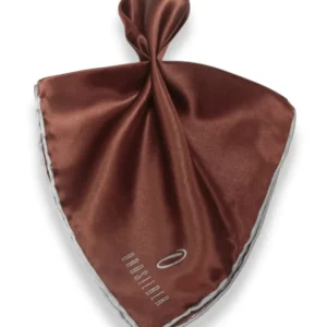 ANPKTSQ-2 | Brown Grey | Silk Pocket Square <br/><span style="font-size: 18px; color: #CF2E2E;">Price: Rs.300 each piece</span>