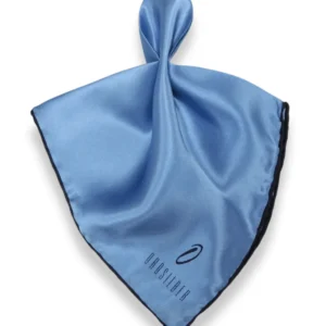 ANPKTSQ-2 | Lt. Blue Navy | Silk Pocket Square