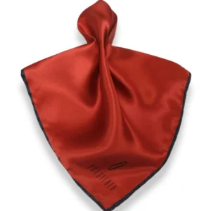 ANPKTSQ-2 | Dr-Red Nevy | Silk Pocket Square