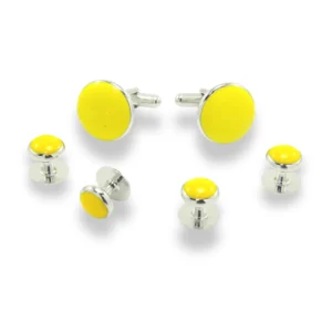 ANTP415- Onyx | MOP | Enamel Tuxedo Stud Sets