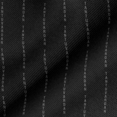 Black in Mid Grey Letters